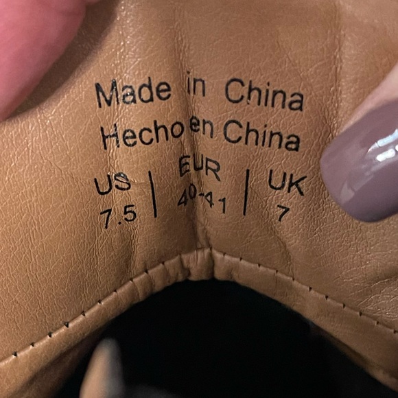 Madden Men’s Didann Cognac Brown Leather Boots in Size 7.5 - Picture 9 of 9